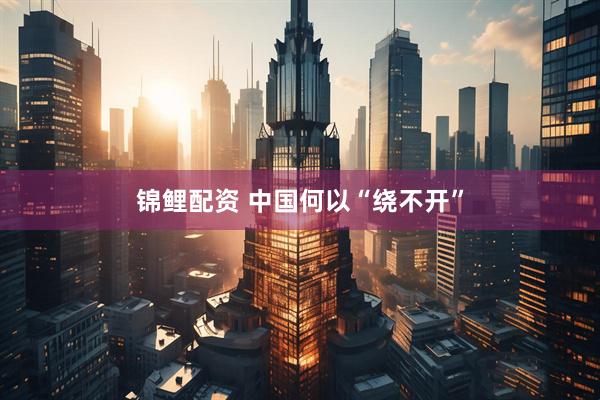 锦鲤配资 中国何以“绕不开”