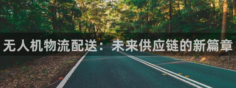 豪门国际下载二维码怎么弄：无人机物流
